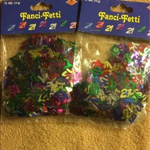 “21” fanci-fetti confetti